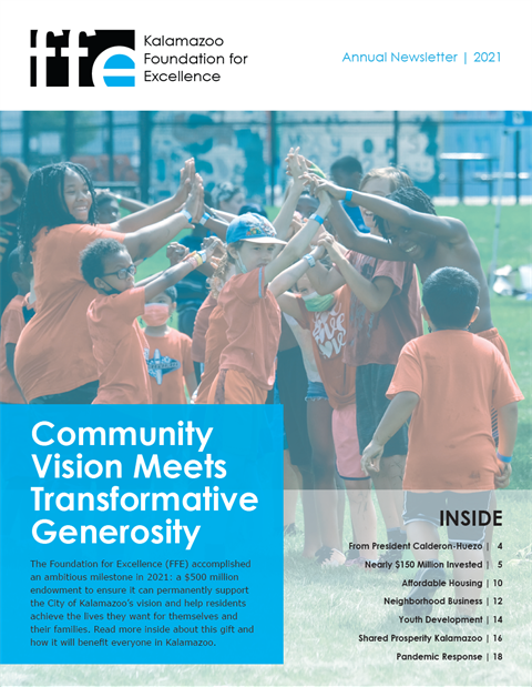 Cover of the 2021 FFE Newsletter